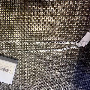 Silver necklace 26”